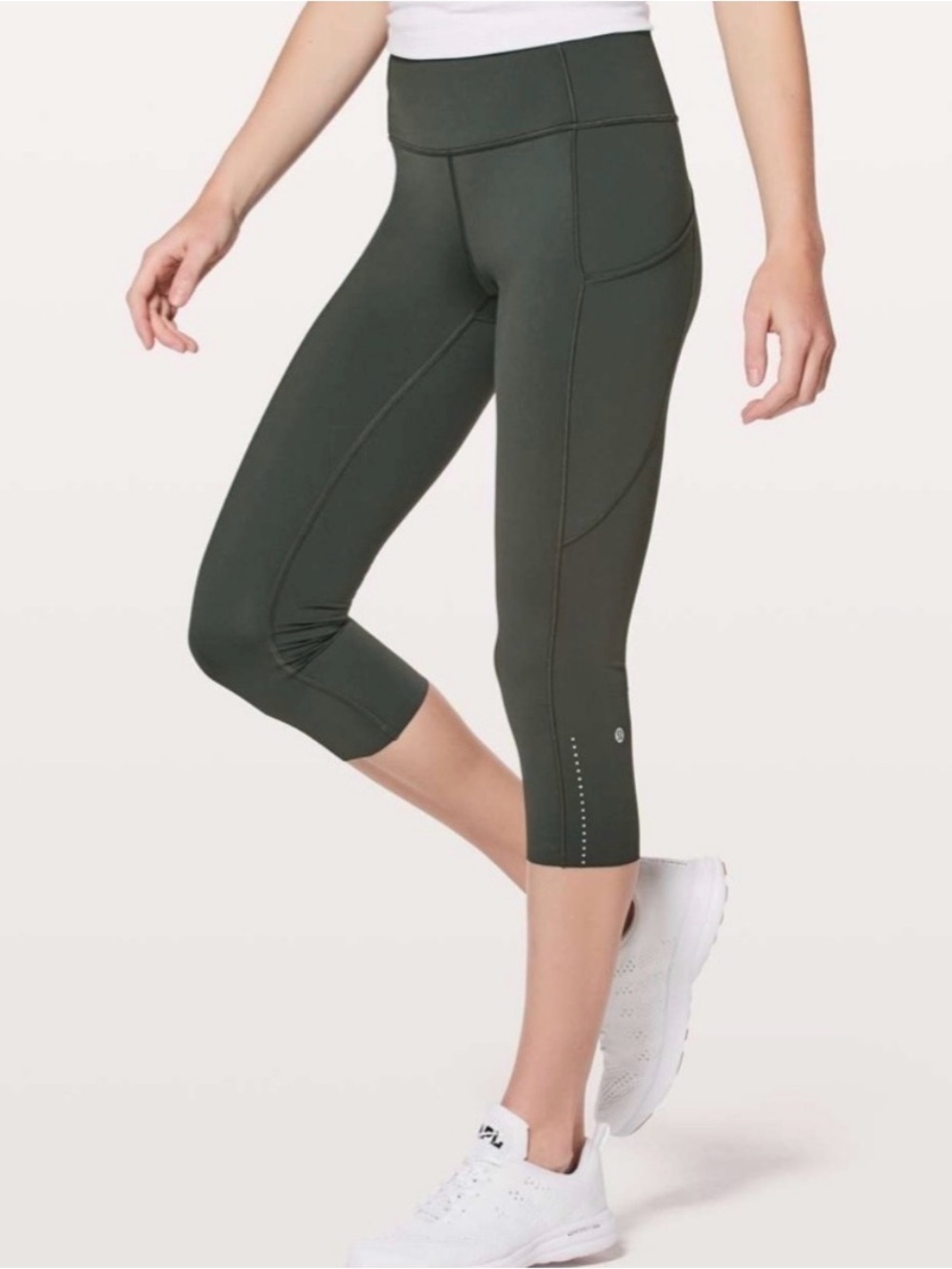 Lululemon Fast & Free Crop II *Nulux 19"